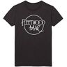 Fleetwood Mac T Shirt Classic Band Logo Rumours nieuw Officieel Mannen