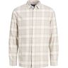 JACK & JONES Heren JORJOSHUA Check Shirt LS Hemd, Crockery, L, Crockery., L