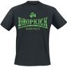 Dropkick Murphys Fighter Plaid T-shirt zwart M 100% katoen Band merch, Bands