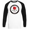 MAGITONE Alea Trieste Unisex Baseball T-Shirt Wit T-Shirt Met Lange Mouwen