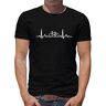 TShirt-People hartslagfiets T-shirt heren hartslagfrequentie EKG Heart