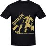 ZHIPINGSM Genesis From Genesis To Revelation Soundtrack Men Crew Neck Printed T Shirt Size L