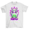 The Shirt Shack Grappig T-shirt "Weed Hemp_19" High on Style! Levendig ontwerp, Unisex, 100% katoen. Perfect voor degenen die het graag opblazen., Wit, XXL