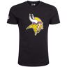 New Era Minnesota Vikings T-shirt NFL Team Logo Zwart