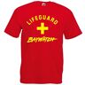 Textilhandel Hering T-shirt Lifeguard Baywatch