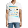 Atspauda You Don't Have to be in a Rock Band to Write Your own Music Heren Katoen V-hals T-shirt Wit, Wit, XXL