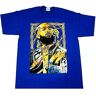 NOTELIFE NIPSEY HUSSLE T-Shirt Crenshaw Urban Hip Hop Rap HU $$LE Heren T-shirt Blauw, Kleur02, 3XL