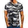 TDEOK T-shirt Heren Militair Korte Mouw Shirt Halve Mouwen Militair Heren T-shirts voor Heren Los Outdoor T-shirt Heren Militair Militair T-shirt Heren Militair Shirt Heren Zwart T-shirt