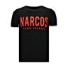 Local Fanatic T-shirt narcos pablo escobar Zwart Large Male