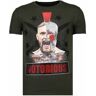 Local Fanatic Conor notorious warrior rhinestone t-shirt Print / Multi Small Male