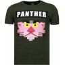 Local Fanatic Panther for a cougar rhinestone t-shirt Print / Multi 2X-Large Male