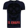 Local Fanatic El chapo flock t-shirt Print / Multi Large Male