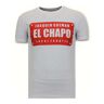 Local Fanatic T-shirt joaquin guzman el chapo Wit Small Male