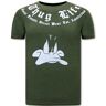 Local Fanatic T-shirt korte mouw thug life Groen Small Male