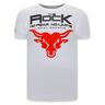 Local Fanatic The rock t-shirt Wit 2X-Large Male