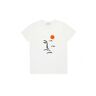 Baskinthesun Bask in the sun natural moonlight tee basun212098 Wit Large Male