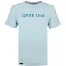 Q1905 T-shirt duinzicht licht Blauw Medium Male