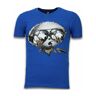 Local Fanatic Stewie dog t-shirt Blauw Small Male