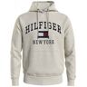 Tommy Hilfiger Hoody heathered catmilk Wit Small Male