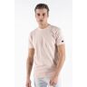 PRESLY & SUN Conner basic tee sepia rose t-shirt o-neck presly& Roze Extra Large Male