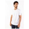 PRESLY & SUN Conner basic tee white t-shirt o-neck presly& Wit Extra Large Male