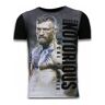 Local Fanatic Conor notorious fighter digital t-shirt Zwart Extra Large Male