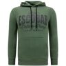 Local Fanatic Pablo escobar hoodie Groen Extra Small Male