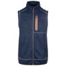 Trespass Heren woodley fleece gilet Blauw 2X-Large Male