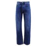 Off White Heren arrow zip skatejeans Blauw 30 Male