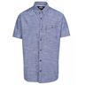 Trespass Heren slapton short sleeve shirt Blauw 4X-Large Male