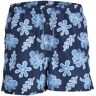 Jack & Jones Heren zwemshorts jpstfiji aop donker bladeren print Blauw Large Male