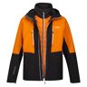 Regatta Heren sacramento ix 2 in 1 waterdichte jas Grijs 2X-Large Male