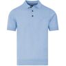 Campbell Classic steed polo met korte mouwen Blauw Large Male