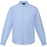 Regatta Heren brycen linnen shirt Blauw Small Male