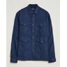 Polo Ralph Lauren Linen Overshirt Newport Navy