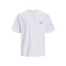 Jack and Jones Jorsantorini Back Tee Ss Crew Neck : wit XXL male