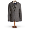 RRL Checked Wool Suit Jacket Grey Multi Check EU 52 Male