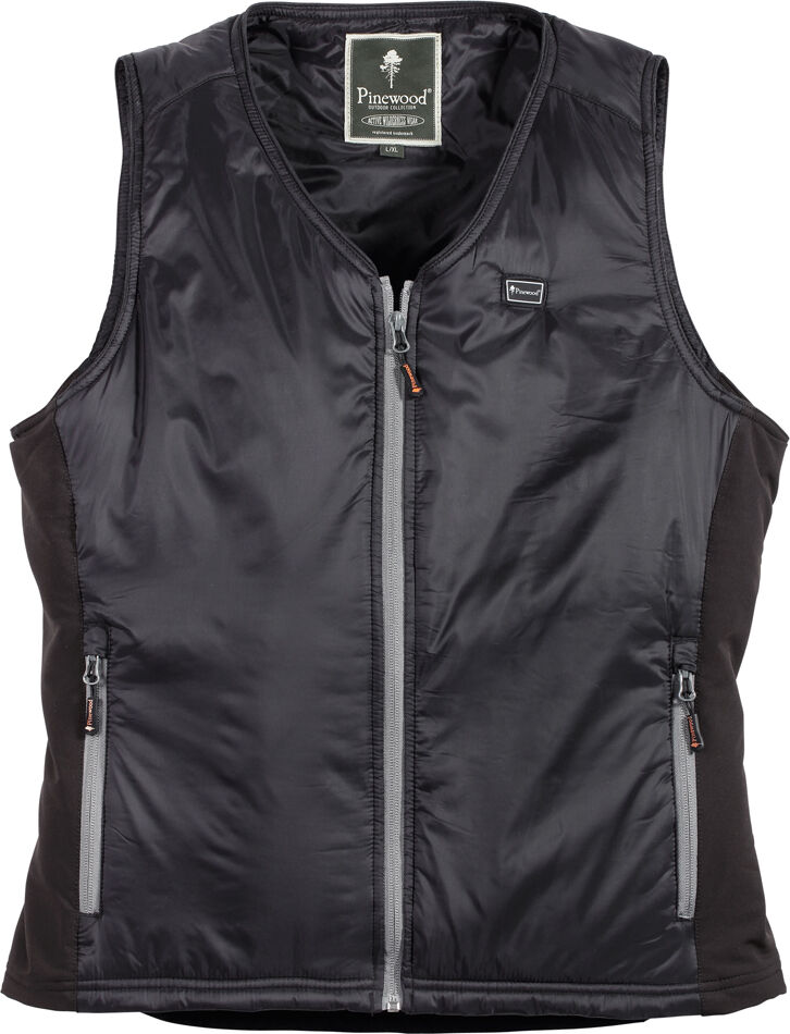 PinewoodÂ® Bodywarmer Heating Vest - zwart - L/XL