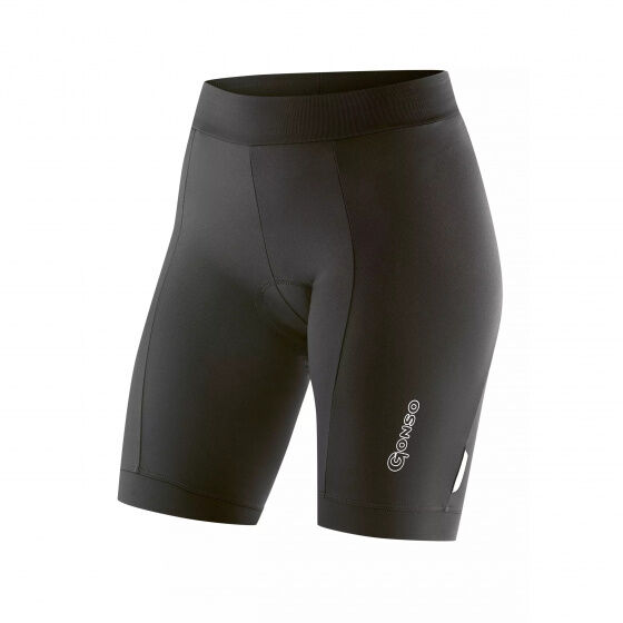 Gonso fietsbroek Lisa V2 dames polyester zwart