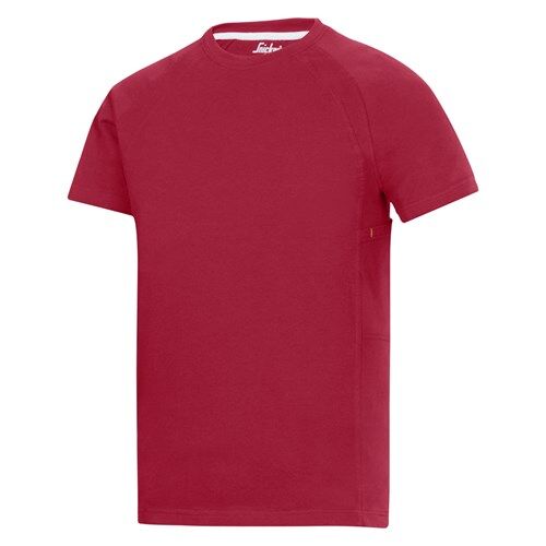 Snickers t-shirt 2504 rood maat XXL