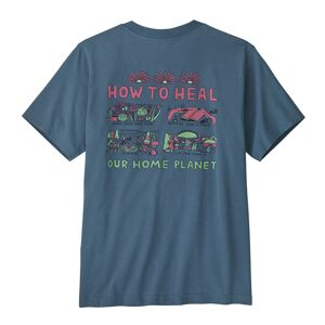 Patagonia K'S Graphic T-Shirt Take Action Utility Blue S