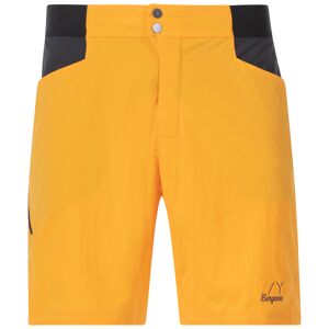 Bergans Of Norway Y Lightline Vapor Shorts Men Mango Yellow/Dark Shadow Grey 54