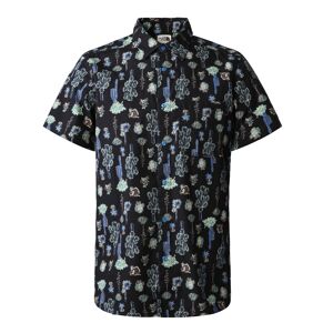 The North Face M S/s Baytrail Pattern Shirt Sprsncblucactusstudyprint M