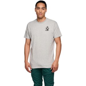 Black Diamond M Boulder Ss Tee Nickel Heather XL