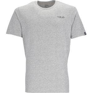 Rab Stance Mountain Peak Tee Grey Marl M