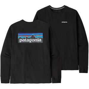 Patagonia M'S L/s P-6 Logo Responsibili-Tee Black L