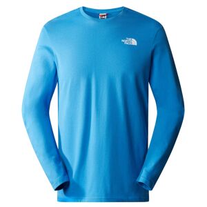 The North Face L/s Easy Tee Ms Super Sonic Blue M