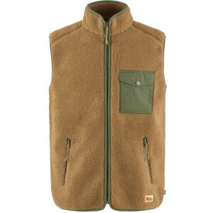 Fjällräven Vardag Pile Fleece Vest M Buckwheat Brownlaurel Green L