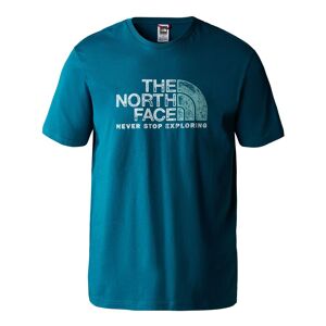 The North Face M S/S RUST 2 TEE  BLUE CORAL-REEF WATERS