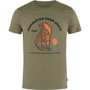 Fjällräven SPACE T-SHIRT PRINT M  GREEN